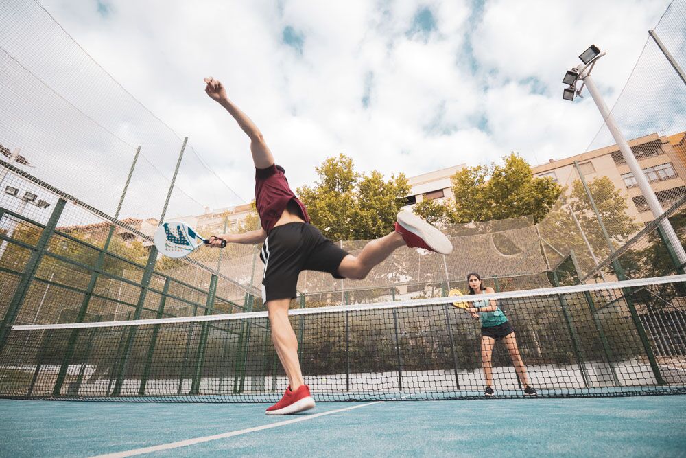 Padel hit