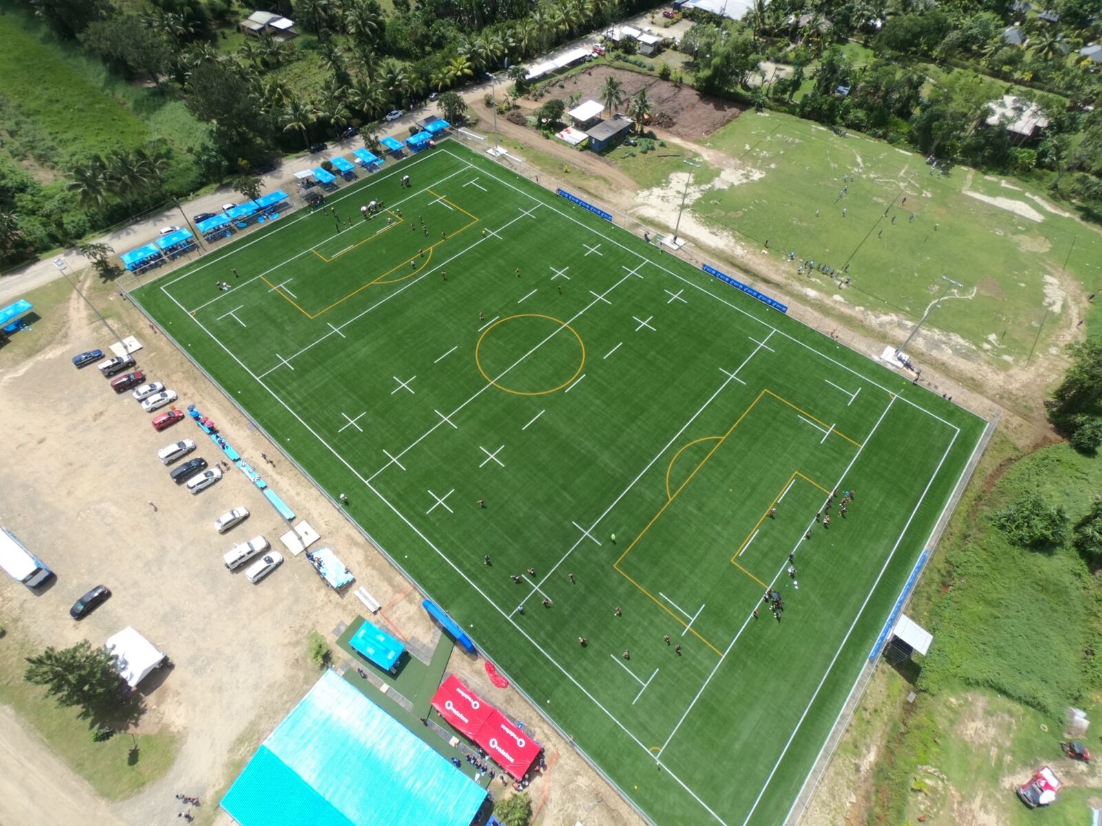 Football Artificial grass Fiji