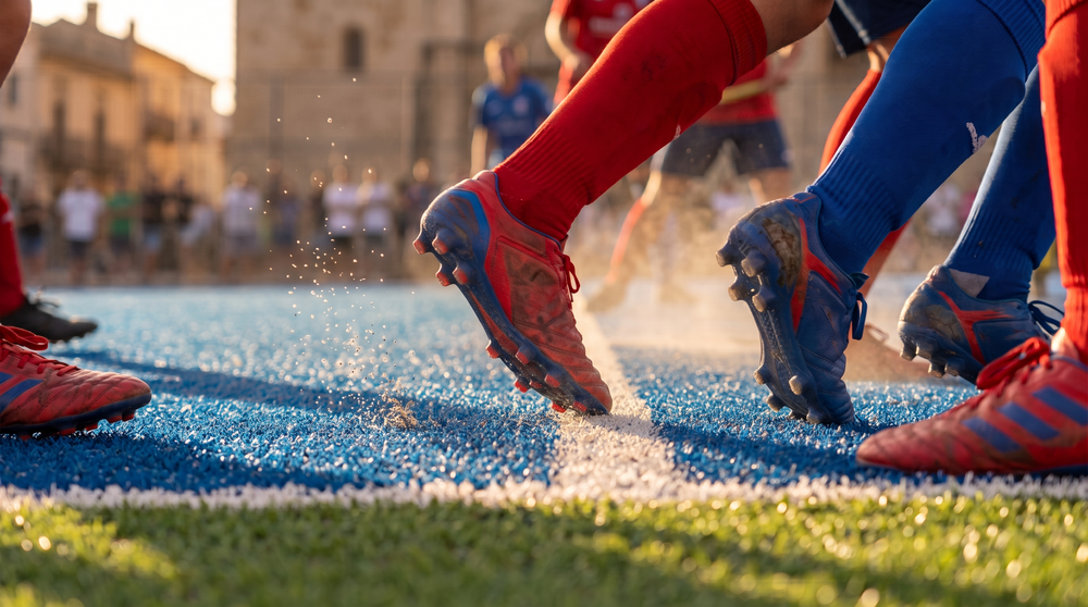 Heavy-duty multi-sport artificial turf
